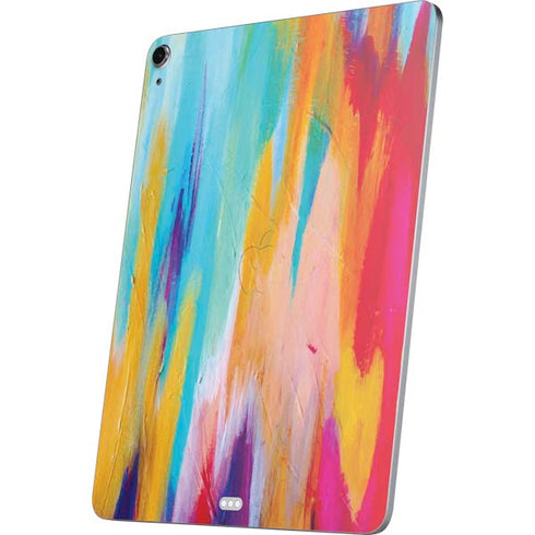 Multicolor Brush Stroke by Etta Vee Apple iPad Air Skin